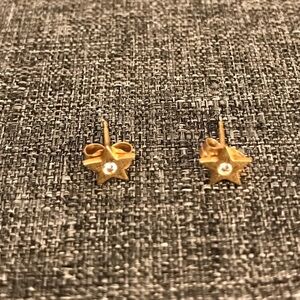 Finn Diamond Star Stud Earrings